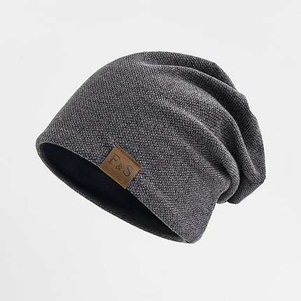 Men's Cotton Blend Beanie Hat