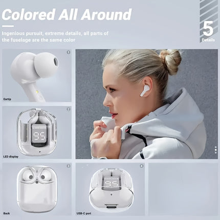 Crystal Clear Gaming Earbuds - Monti Bargains