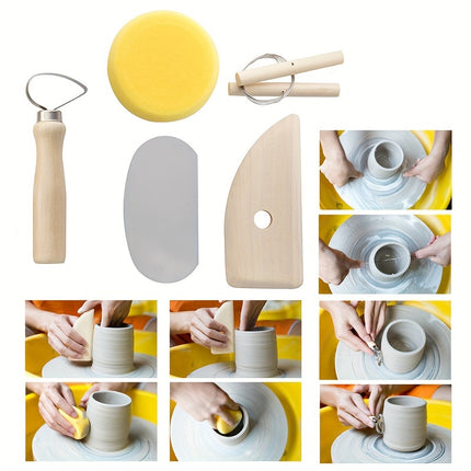40-Piece Ceramic & Pottery Tool Set