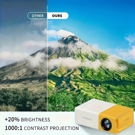 YG300Pro Mini Projector – Portable & Versatile