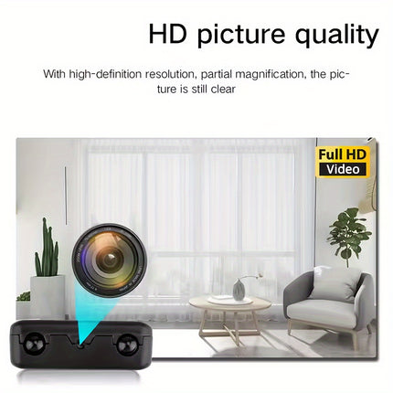 Smart Mini WiFi Camera – Secure, Portable, Night Vision