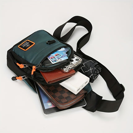 Men's Waterproof Crossbody Chest Bag