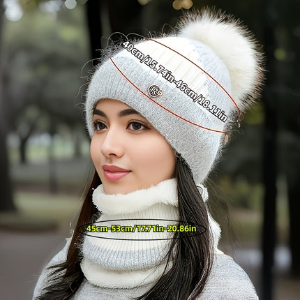 Winter Chic Beanie & Scarf Set