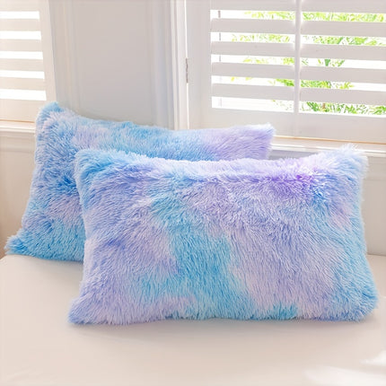 3pcs Tie-Dye Plush Duvet Set – Soft Winter Comfort
