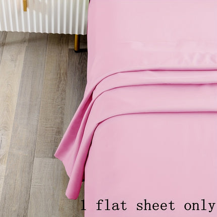 Ultra-Soft Microfiber Flat Sheet – Brushed, Cozy, and Durable