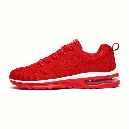 Men’s Trendy Woven Knit Running Shoes