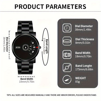Men's Classic Steel Quartz Watch