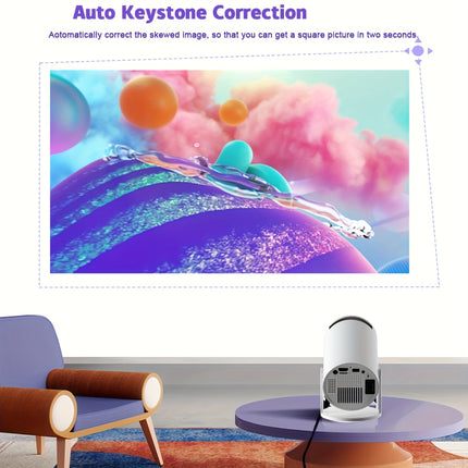 Portable 4K Smart Projector HY300