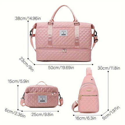 Multifunctional Large Capacity Travel Bag Set