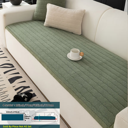 Bohemian Chic Plush Sofa Cover – Cozy, Stylish Protection