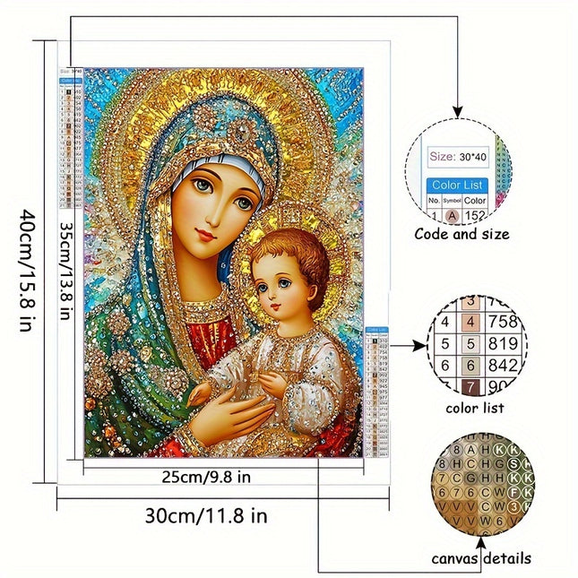 5D Religious Diamond Painting Kit