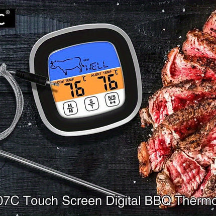 Digital Meat Thermometer – Touch Screen & Timer