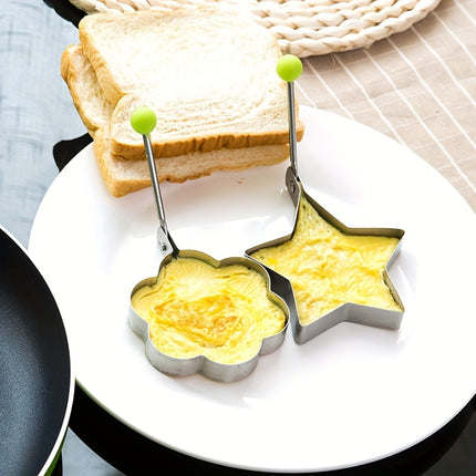 5-Pack Stainless Steel Egg Molds