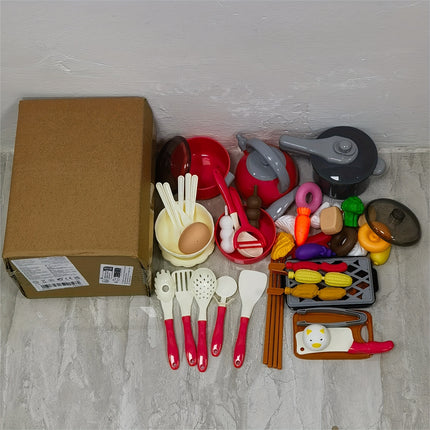 Compact Pretend Play Kitchen Set – Fun for Kids