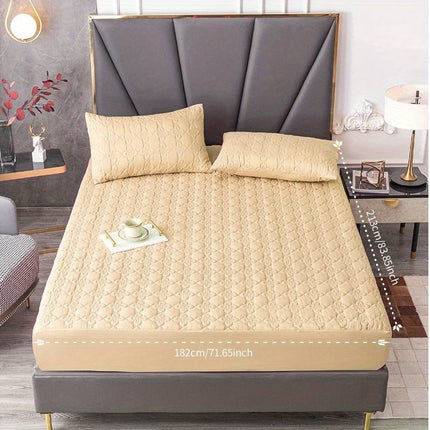 Waterproof Fitted Sheet Set - Dustproof & Non-Slip Comfort