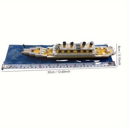 Titanic Mini Building Blocks – DIY Cruise Ship Model - Monti Bargains