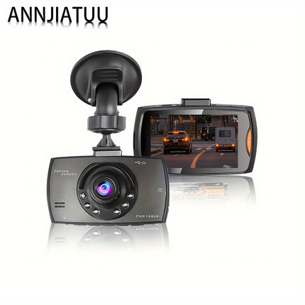 1080p HD Dash Cam with Suction Mount & Crash Lock