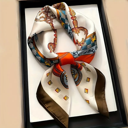 Luxurious Baroque Print Scarf