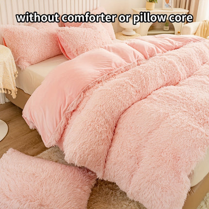 Pink Solid Color Bedding Set - Soft & Stylish Comfort