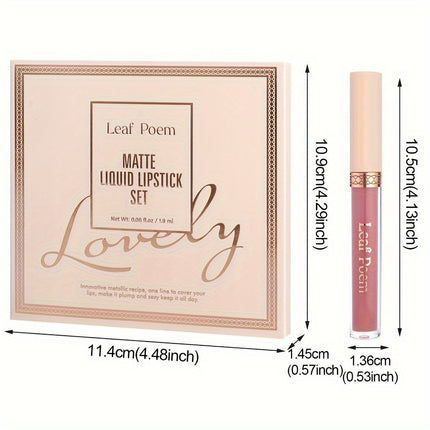 8-Piece Matte Liquid Lipstick Set