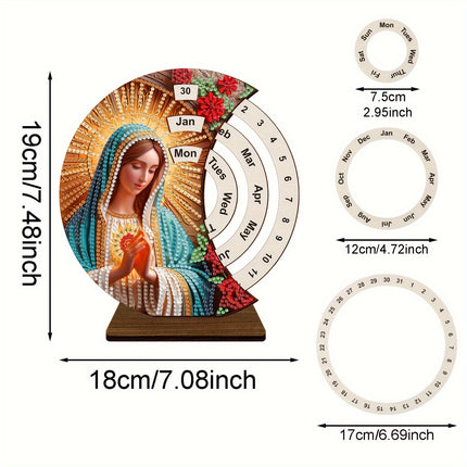 DIY Diamond Painting Calendar Kit
