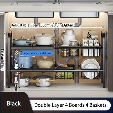 Expandable Storage Rack Set