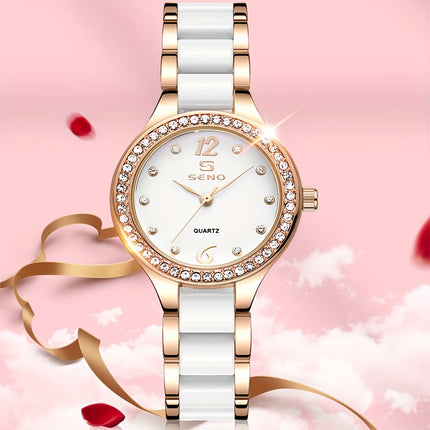 SENO Rose Gold Women's Quartz Watch