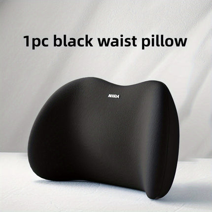 Memory Foam Car Neck & Lumbar Pillow – Ultimate Comfort