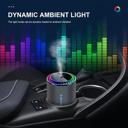 Smart Car Aromatherapy Diffuser with 3 Modes & Fragrance Oil