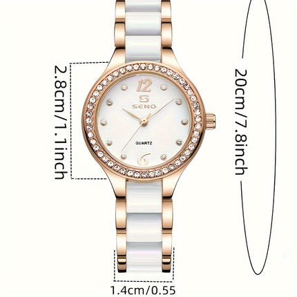 SENO Rose Gold Women's Quartz Watch