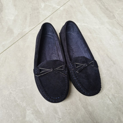 Women's Retro Bow Loafers