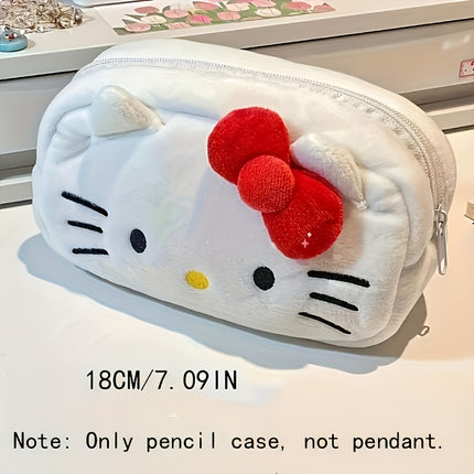 Hello Kitty Plush Pencil Case: Cute & Functional