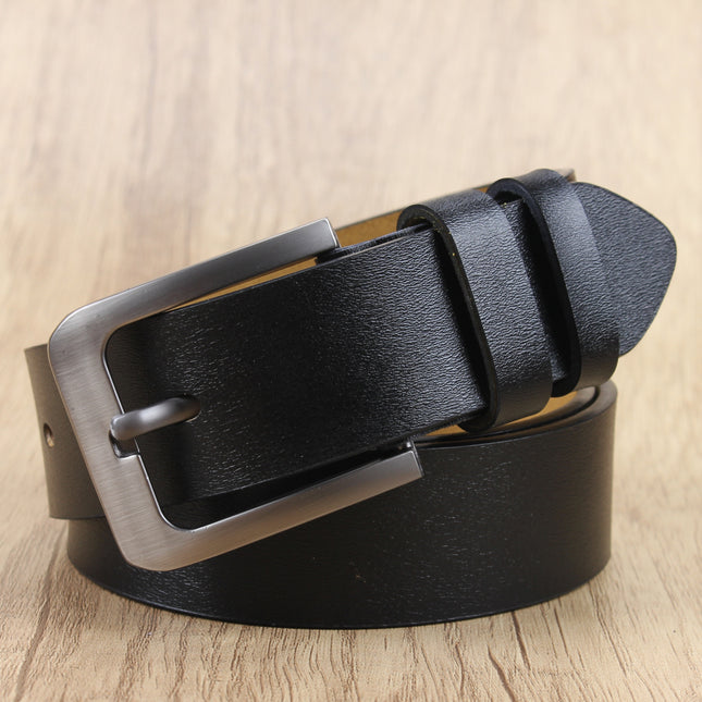 Men's PU Leather Pin Buckle Belt