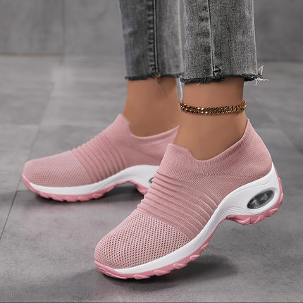 Women's Breathable Mesh Slip-On Sneakers