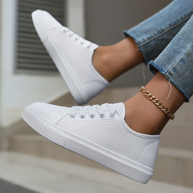 Classic Canvas Lace-Up Sneakers
