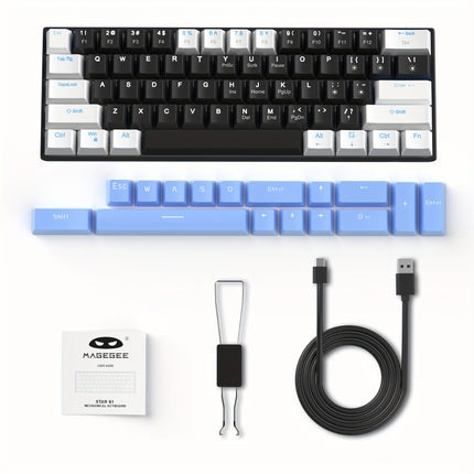 Compact 60% Gaming Keyboard - Monti Bargains