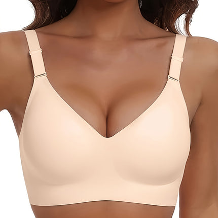 Plus Size Simple Seamless Bra