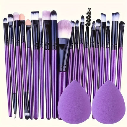 Luxe 20-Piece Makeup Brush Set