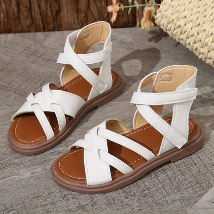 Girls' Trendy Open-Toe Sandals