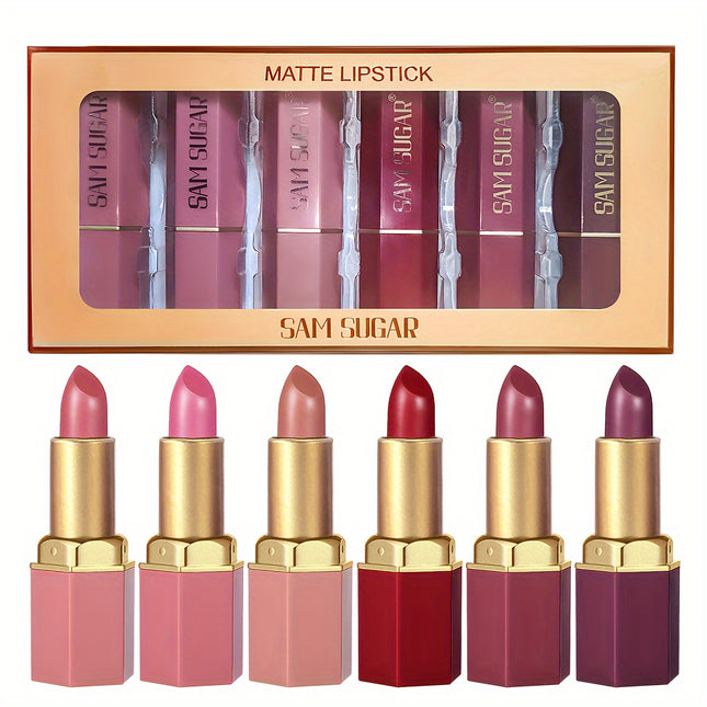 6-Piece Mermaid Sparkle Lipstick Set