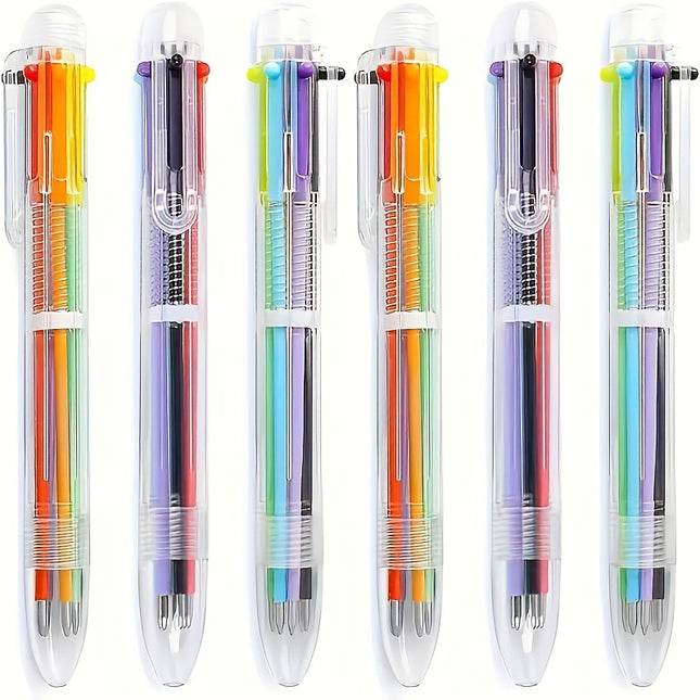 6-Color Multi Gel Pen Set