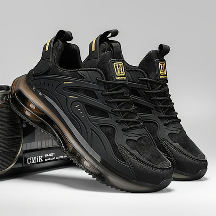 Men’s Classic Black Running Sneakers