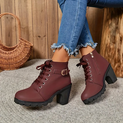 Stylish Side-Zip Ankle Boots