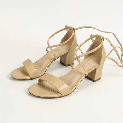Stylish Adjustable Strap Heels