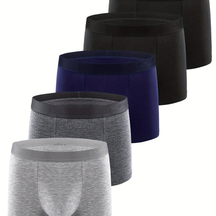 Men's Cotton Stretch Boxer Briefs
