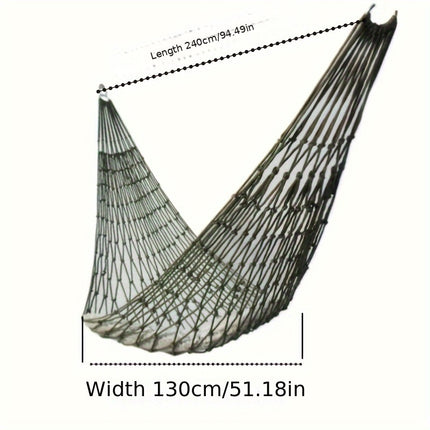 Portable Outdoor Hammock for Garden & Camping Relaxation