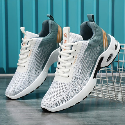 Men’s Color-Block Lace-Up Sneakers