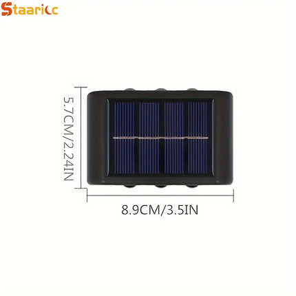 Staaricc Solar Wall Lights – Elegant Outdoor Lighting Solution