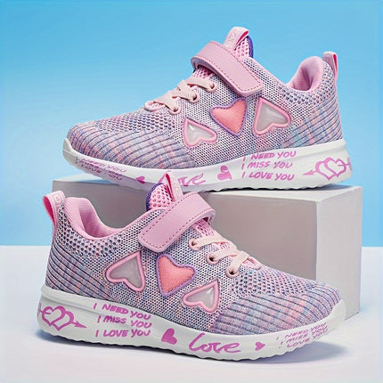 Cute Heart Low-Top Sneakers