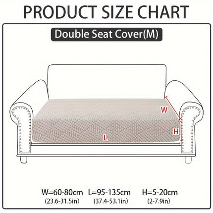 Modern Polar Fleece Sofa Slipcover - Elastic-Fit, Pet-Friendly Protector